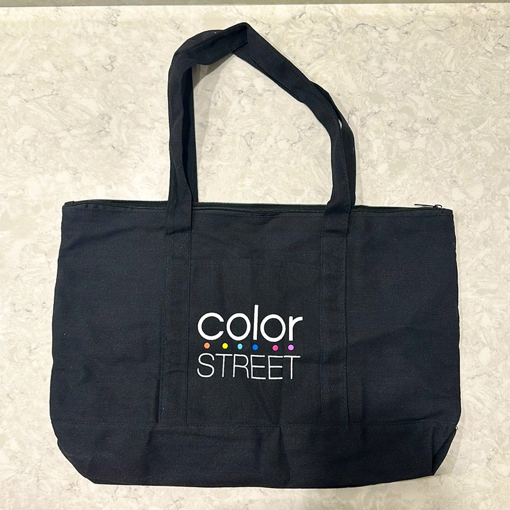 Color Street canvas tote